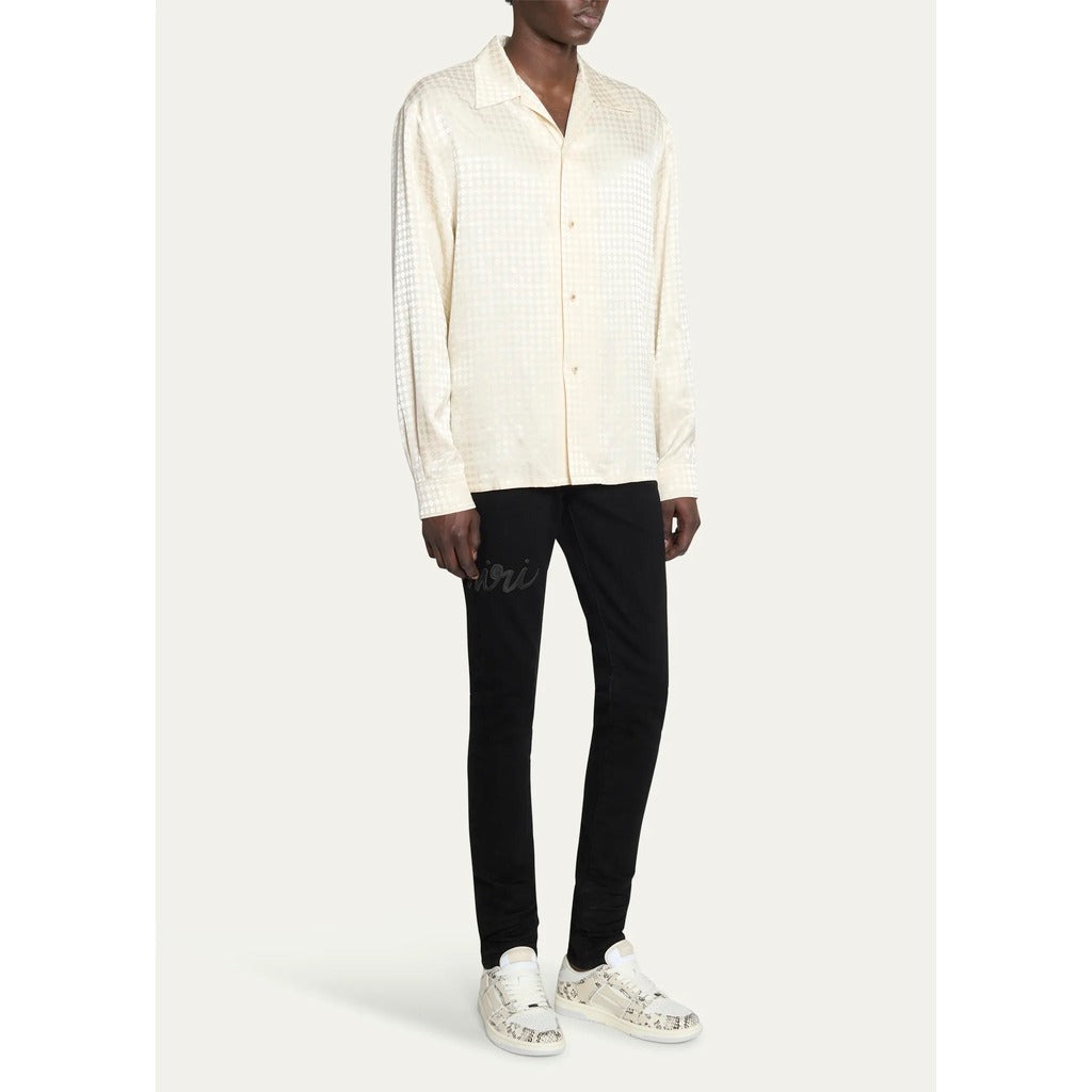 amiri - shirt-lungo-white